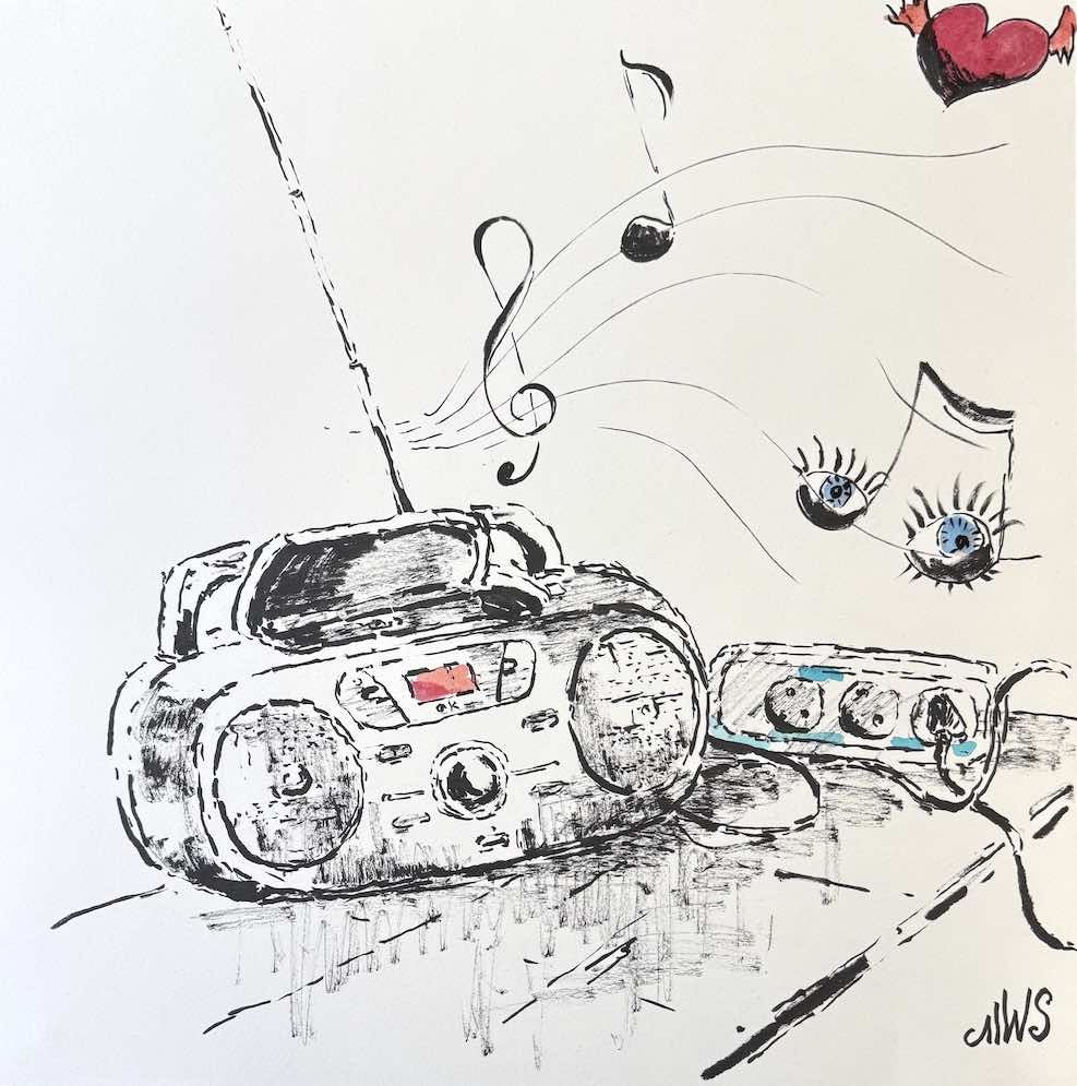 Stillleben mit Musik